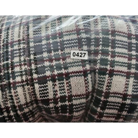 Vintage Bill Blass Sweater Knit Pullover Crewneck Plaid Made USA Mens XL - Picture 10 of 10